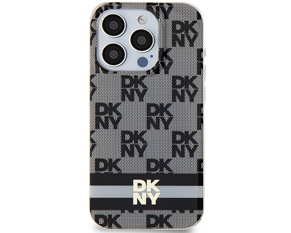 Etui DKNY IML Checkered Mono Pattern & Printed Stripes MagSafe olsniewajacy idealnie przylega wyrozniajacy sie wygoda chroni