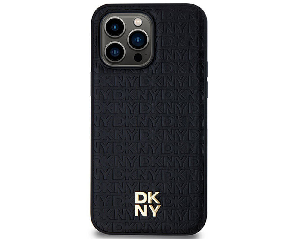 Etui DKNY Leather Pattern Metal Logo MagSafe olsniewajacy idealnie przylega wyrozniajacy sie wygoda chroni