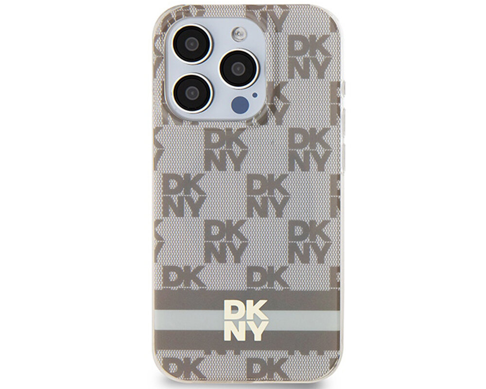 Etui DKNY IML Checkered Mono Pattern & Printed Stripes MagSafe olsniewajacy idealnie przylega wyrozniajacy sie wygoda chroni