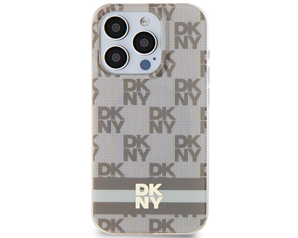 Etui DKNY IML Checkered Mono Pattern & Printed Stripes MagSafe olsniewajacy idealnie przylega wyrozniajacy sie wygoda chroni