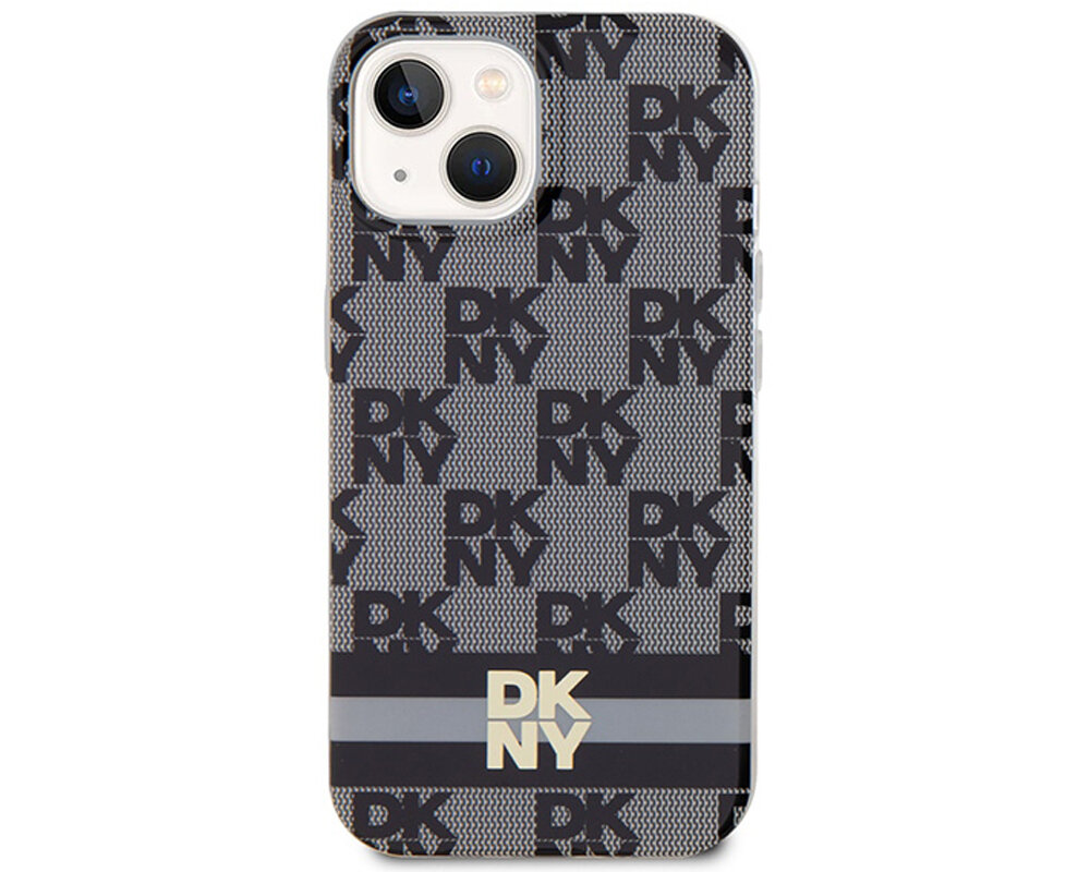 Etui DKNY Hardcase IML Checkered Mono Pattern & Printed Stripes olsniewajacy idealnie przylega wyrozniajacy sie wygoda chroni