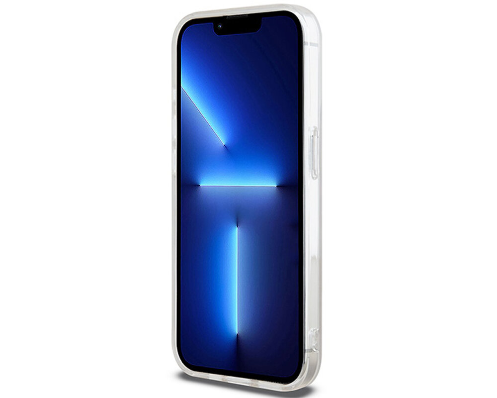 Etui DKNY IML Mono & Stripe MagSafe do Apple iPhone trwale solidne lekkie mocne