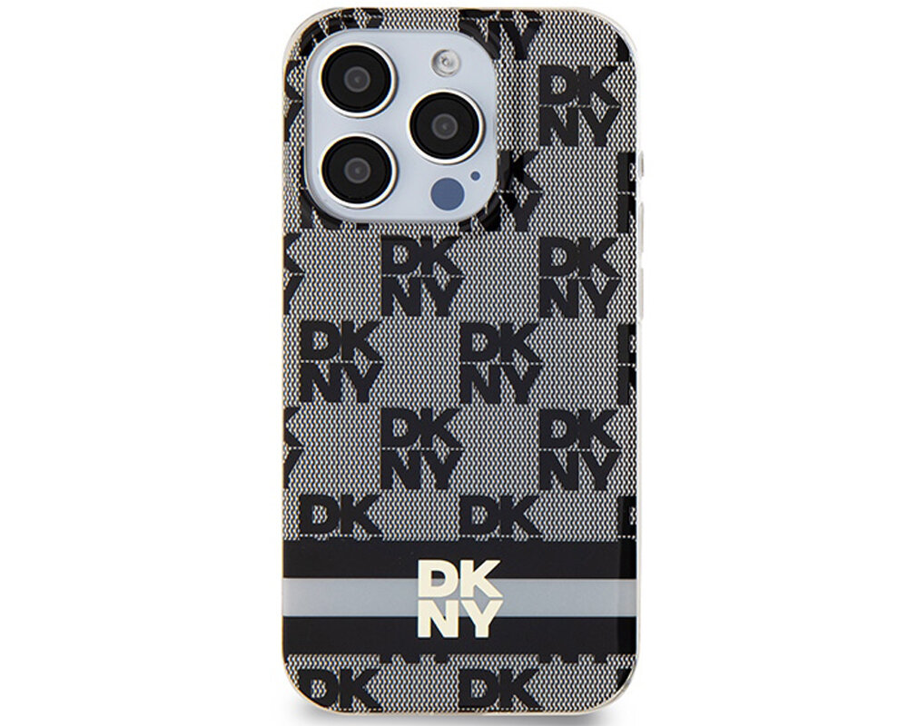 Etui DKNY IML Checkered Mono Pattern & Printed Stripes MagSafe olsniewajacy idealnie przylega wyrozniajacy sie wygoda chroni