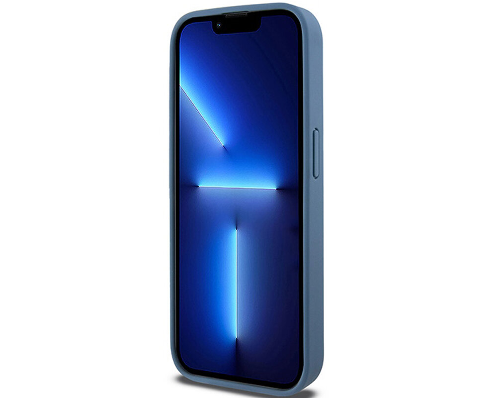 Etui DKNY Leather Monogram Pattern Metal Logo MagSafe trwale solidne amortyzacja