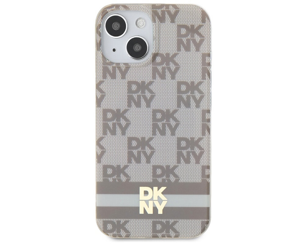Etui DKNY IML Checkered Mono Pattern & Printed Stripes MagSafe olsniewajacy idealnie przylega wyrozniajacy sie wygoda chroni