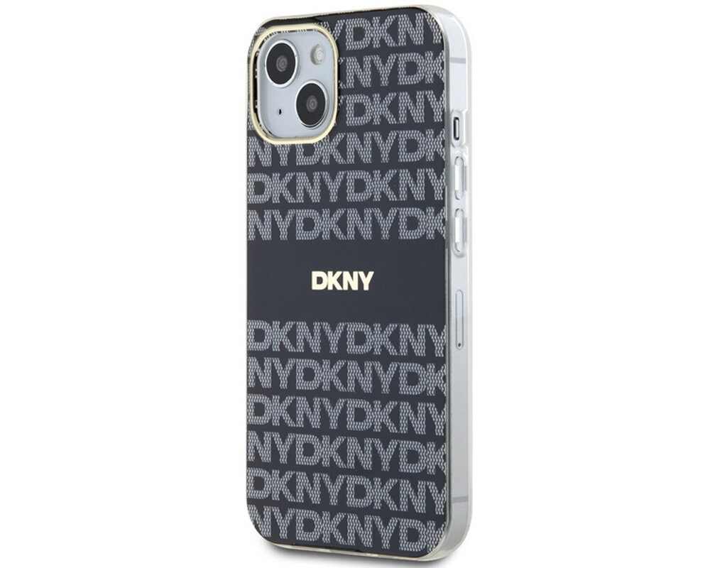 Etui DKNY IML Mono & Stripe MagSafe do Apple iPhone unikalny wyrazisty dynamiczny