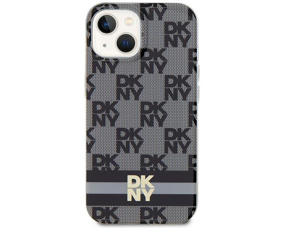 Etui DKNY IML Checkered Mono Pattern & Printed Stripes MagSafe olsniewajacy idealnie przylega wyrozniajacy sie wygoda chroni