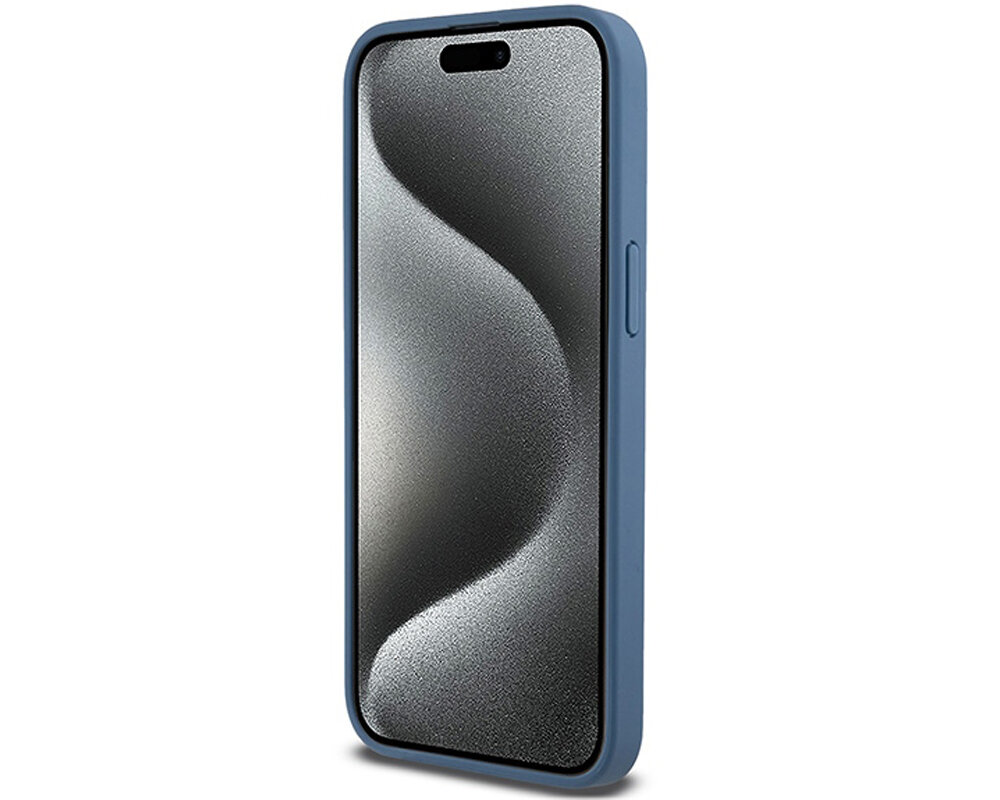 Etui DKNY Leather Monogram Pattern Metal Logo MagSafe trwale solidne amortyzacja