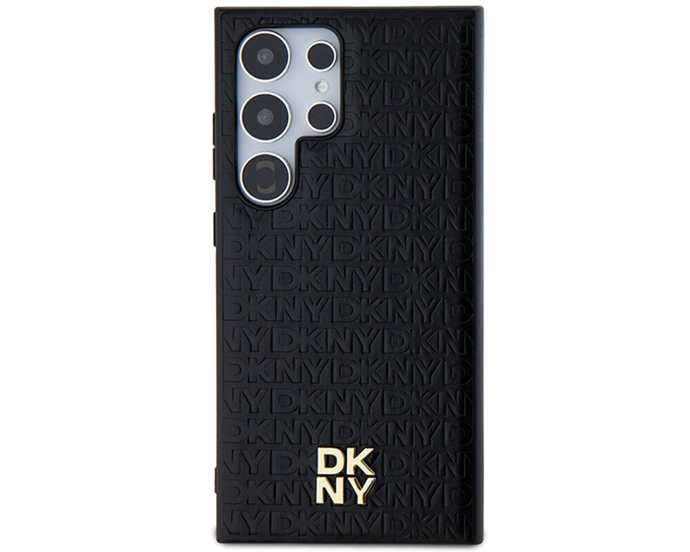 Etui DKNY Leather Pattern Metal Logo MagSafe olsniewajacy idealnie przylega wyrozniajacy sie wygoda chroni