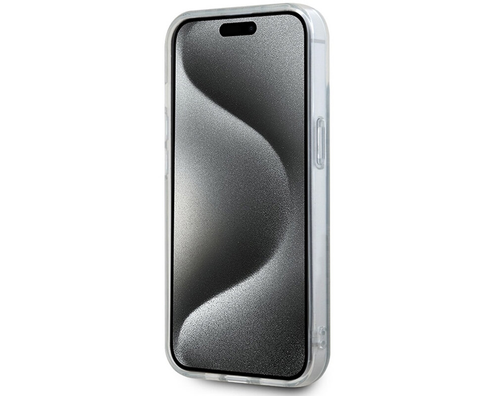 Etui DKNY IML Mono & Stripe MagSafe do Apple iPhone trwale solidne lekkie mocne