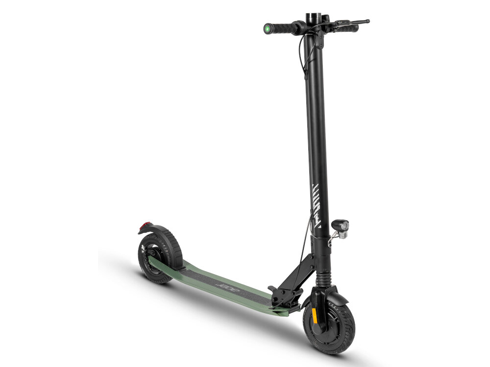 Hulajnoga elektryczna ACER Series 1 Advance 23 km 250 W Amortyzacja 8.5 Czarny przedni hamulec elektryczny tylny hamulec reczny duza sila hamowania