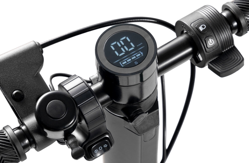 Hulajnoga elektryczna ACER Series 1 Advance 23 km 250 W Amortyzacja 8.5 Czarny wyswietlacz LED czytelny intuicyjny interfejs latwa nawigacja szybkie dostosowanie parametrow