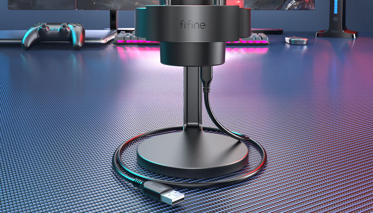 Mikrofon FIFINE A8 Czarny USB-C kabel USB-A / USB-C Plug & Play