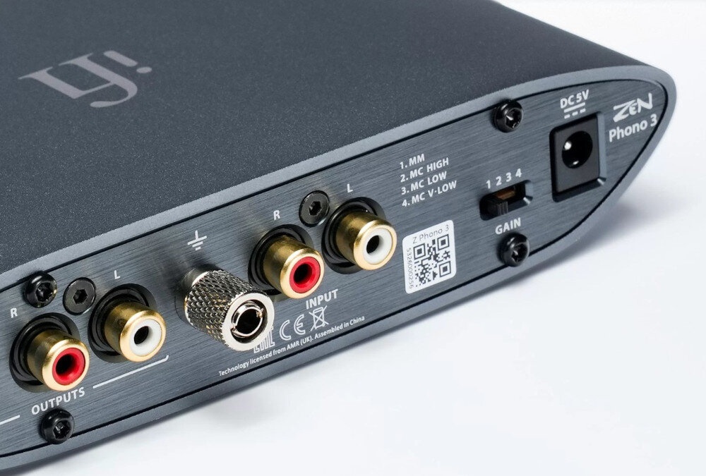 Przedwzmacniacz gramofonowy IFI AUDIO Zen Phono 3 - Korekcja RIAA