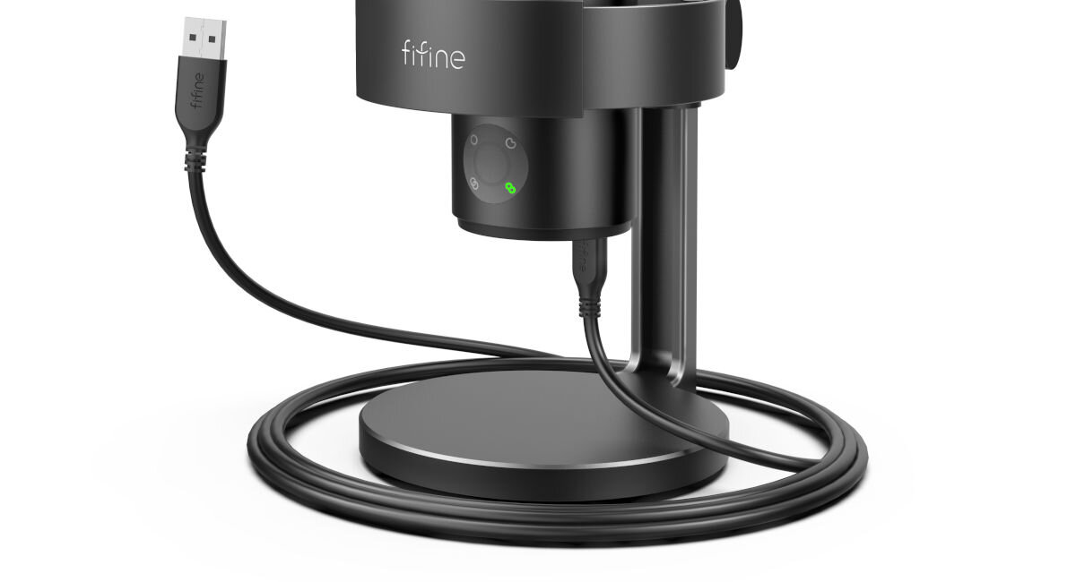 Mikrofon FIFINE A9 Czarny USB-C kabel USB-A / USB-C Plug & Play