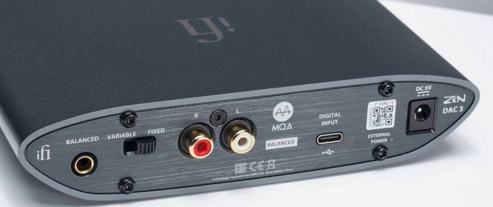Przetwornik C/A IFI AUDIO Zen DAC V3 - Zasilanie i rozbudowa