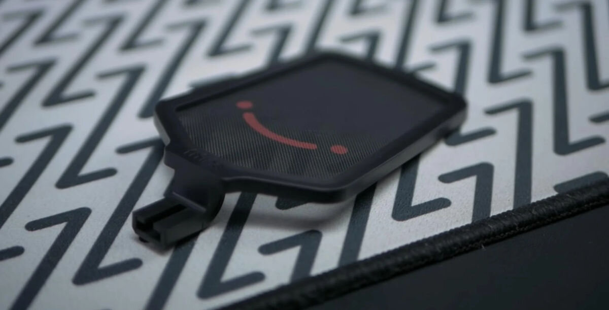 Mikrofon FIFINE A6V Biały przezroczysty pop-filtr z logo FIFINE