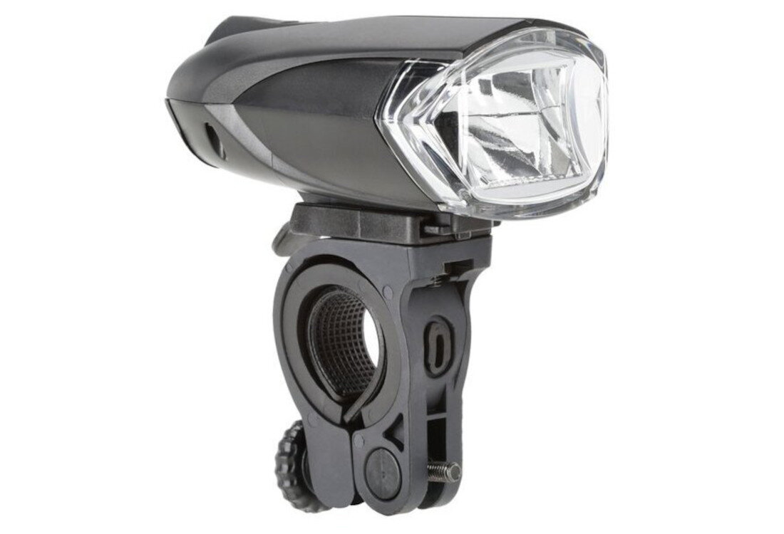 Lampka rowerowa KROSS Flux moc światła zasięg komfort jazda temperatura emitowane światło działanie czas pracy Power Energy Server Control Mobility Current Low Beam komfort wygoda korzystanie użytkowanie