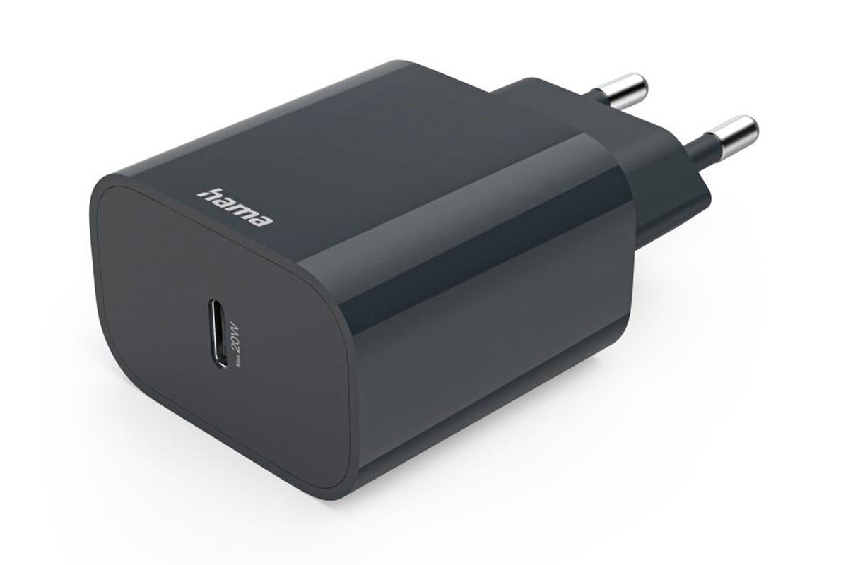 Ładowarka sieciowa HAMA Ecosential PD 20W Antracytowy Moc 20 W