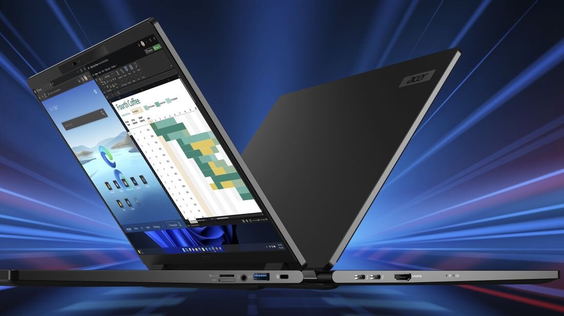 Laptop ACER TravelMate P6 - Wi-Fi 6E i Thunderbolt 4