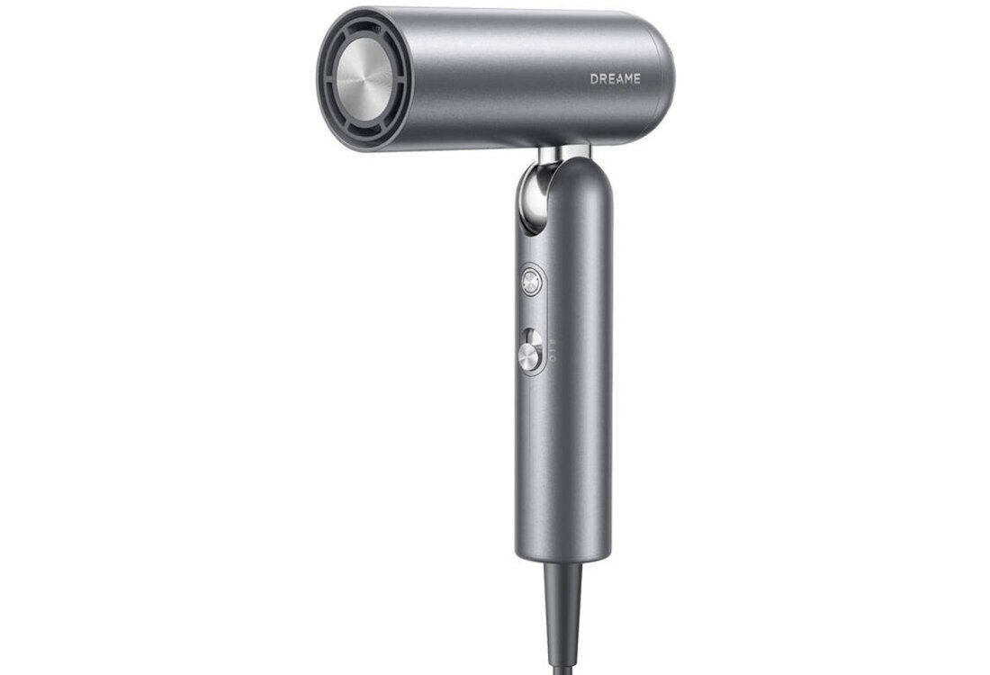 Suszarka DREAME Glory Pocket Szary 1300W bezpieczeństwo użytkowania wbudowany czujnik NTC mikroprocesor kontrola temperatura tryb gorącego nawiewu