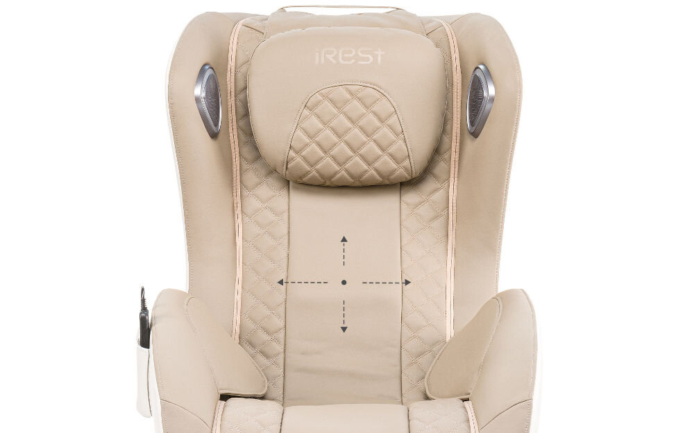 Fotel masujący iREST QL technika masaz partie ciala trzy poziomy