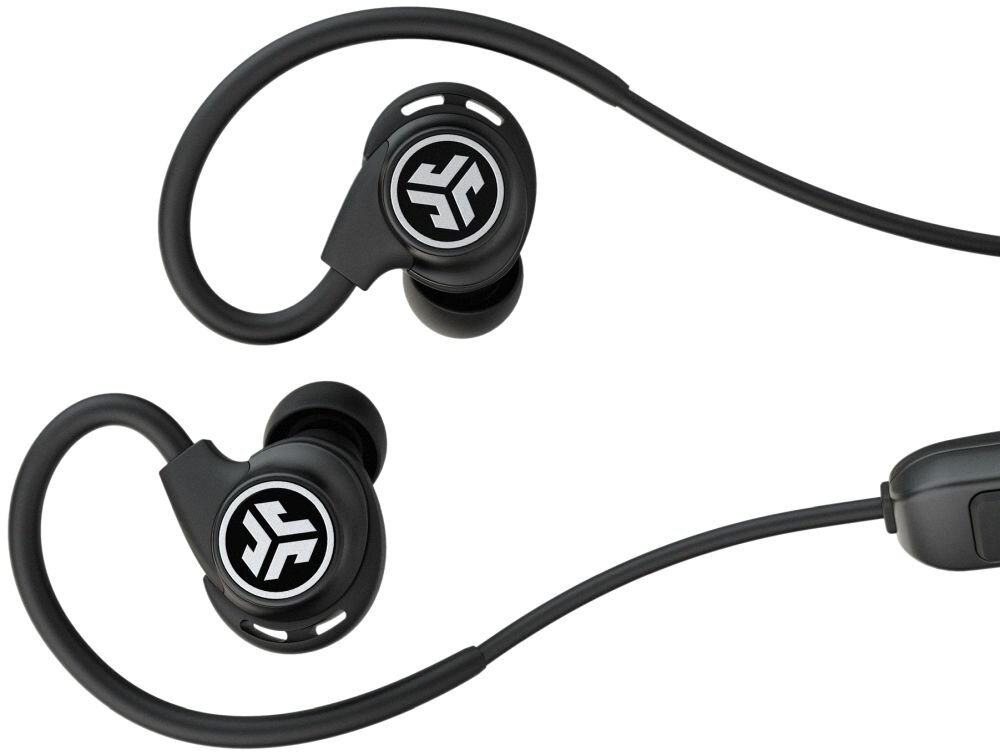 Słuchawki dokanałowe JLAB Fit Sport Wireless dzwiek audio muzyka