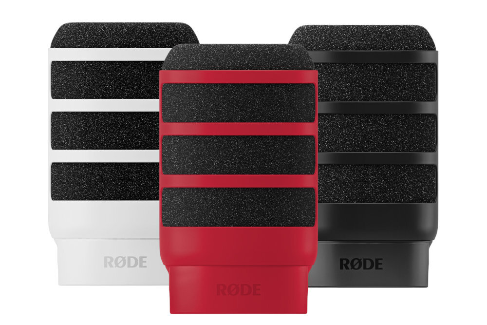 Pop filtr RODE WS14 PodMic PodMic USB poprawia jakość dźwięku trudnych warunkach atmosferycznych szumy przez wiatr ruchy powietrza