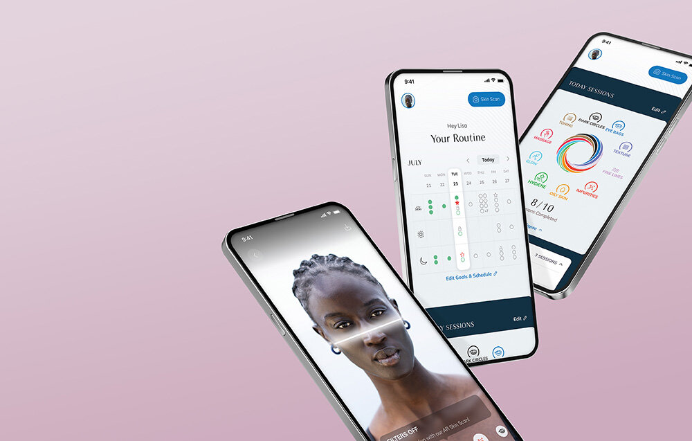 Odkurzacz do wągrów GESKE 8w1 z Aplikacją Magenta aplikacja Android IOS analizowanie potrzeb skóry dostosowanie programów pielęgnacji optymalne rezultaty śledzenie postępów dostosowanie pielęgnacji utrzymanie skóry w idealnym stanie porady ekspertów 