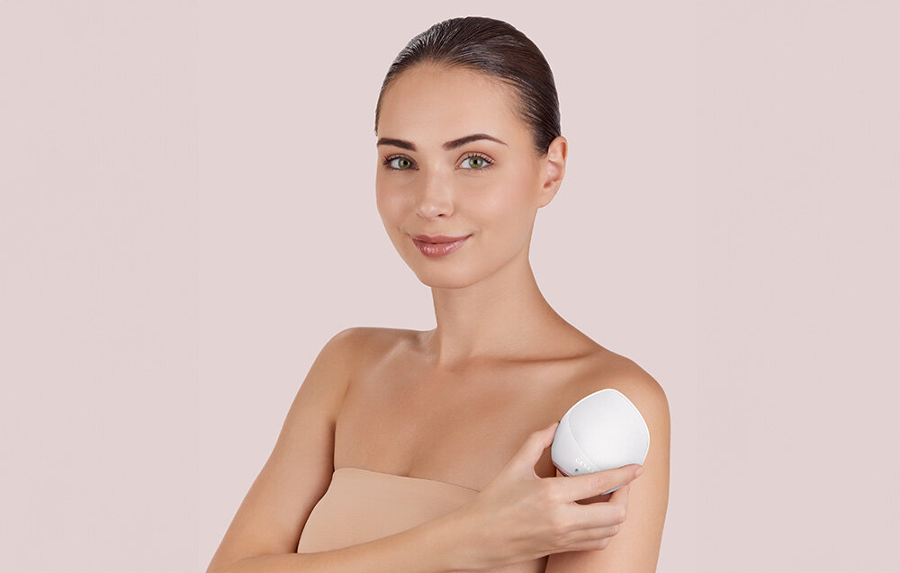 Szczoteczka soniczna do ciała GESKE Brush & Intensive 7w1 Starlight skuteczna pielęgnacja skóry