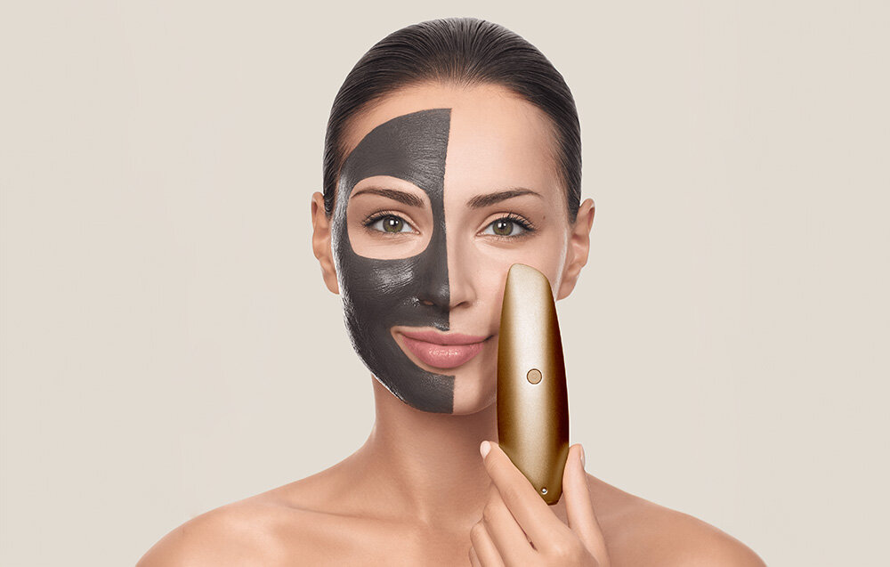 Magnetyczny peeling GESKE 5w1 Szary sekret gładkiej skóry