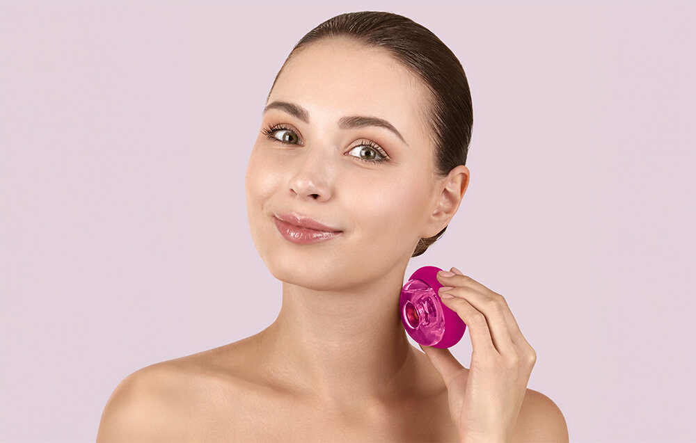 Masażer GESKE Cool & Warm 9w1 Magenta zapewnij sobie masaż