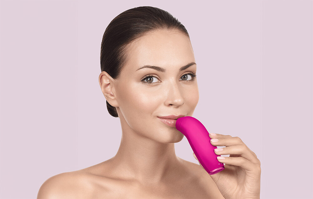 Urządzenie do powiększania ust GESKE 6w1 Magenta zadbaj o usta