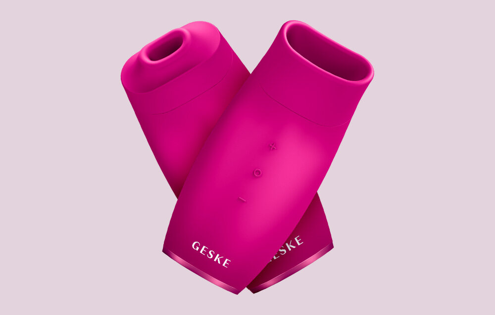 Urządzenie do powiększania ust GESKE 6w1 Magenta dbanie o piękno ust indywidualne dostosowanie kazdego zabiegu praktyczna technologia aplikacja mobilna bezpieczne materiały coraz większa popularność czerpanie radości z codziennej pielęgnacji 