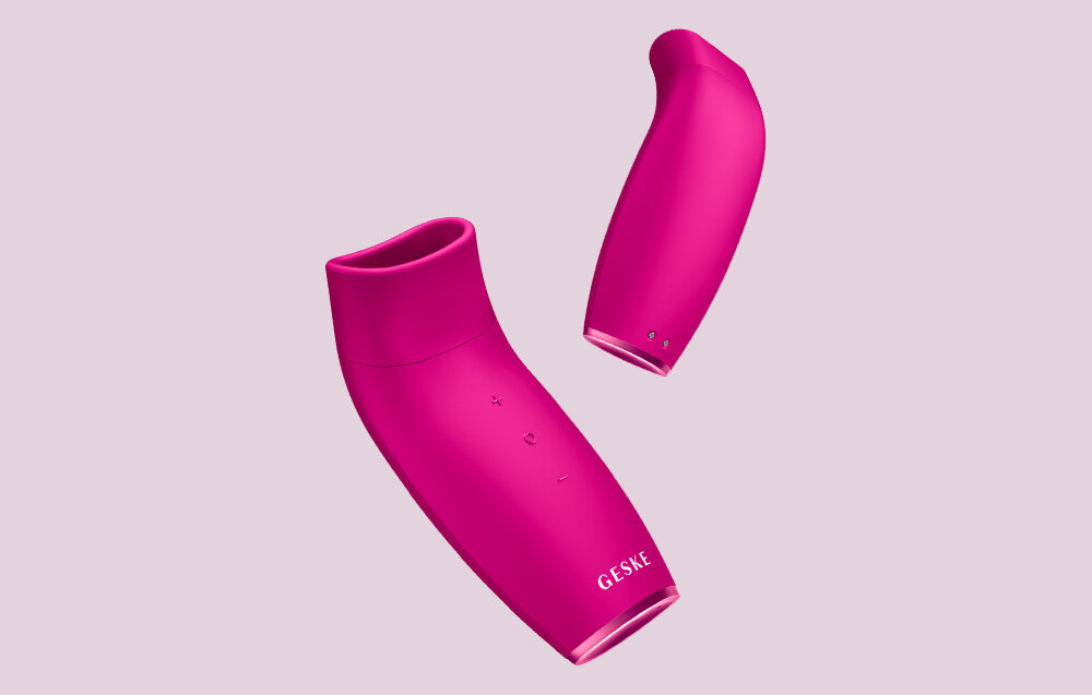 Urządzenie do powiększania ust GESKE 6w1 Magenta wygoda efektywność piękno pewność siebie ułatwienie codziennej pielęgnacji niesamowite rezultaty  wygląd poczucie własnej wartości 