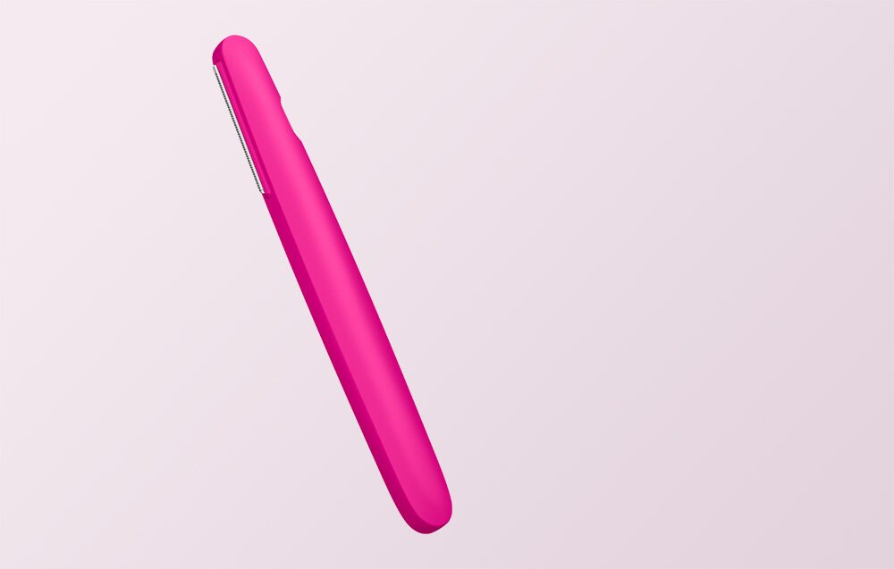 Trymer GESKE Precision Trimmer 4in1 Magenta troska o użytkownika i ekologię wymienne przyjazne dla środowiska ostrza wymiana bez problemu zachowanie w czystości w optymalnym stanie dbanie o planetę