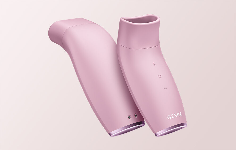 Urządzenie do powiększania ust GESKE 6w1 Różowy wszechstronność różnorodne tryby działania personalizacja zabiegów technologia natural lip color revitalizing podkreślenie naturalnego koloru ust blask wyrazistość pełniejsze bardziej zmysłowe usta poprawa wyglądu