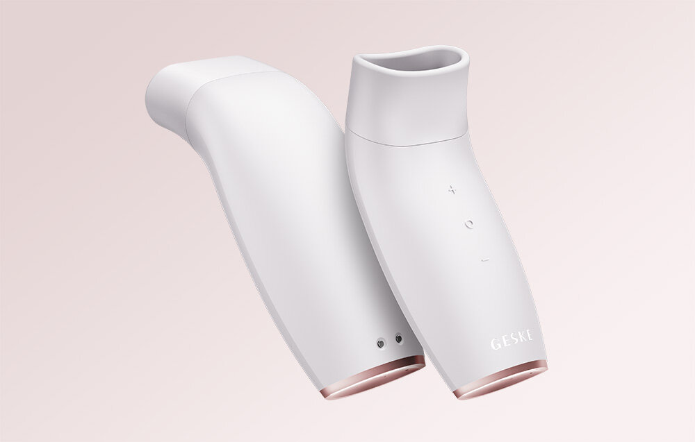 Urządzenie do powiększania ust GESKE 6w1 Biały wszechstronność różnorodne tryby działania personalizacja zabiegów technologia natural lip color revitalizing podkreślenie naturalnego koloru ust blask wyrazistość pełniejsze bardziej zmysłowe usta poprawa wyglądu 