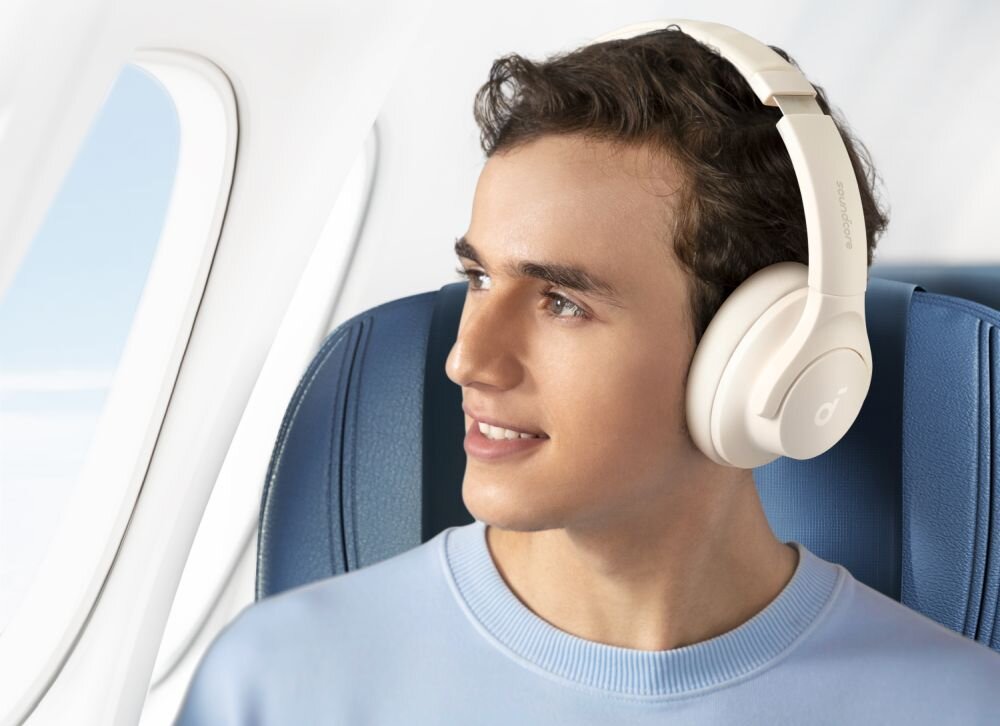 Słuchawki nauszne SOUNDCORE Q20i - halas redukcja