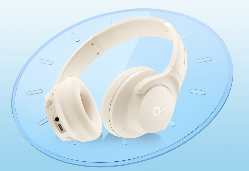 Słuchawki nauszne SOUNDCORE Q20i - 60 godzin czas pracy