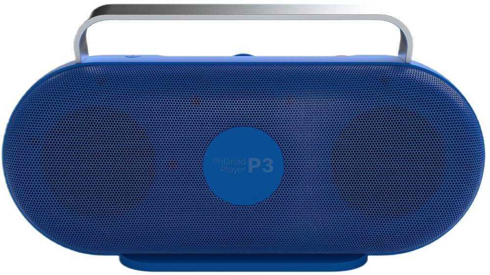 Głośnik bezprzewodowy POLAROID P3 Niebiesko-biały moc dźwięk brzmienie