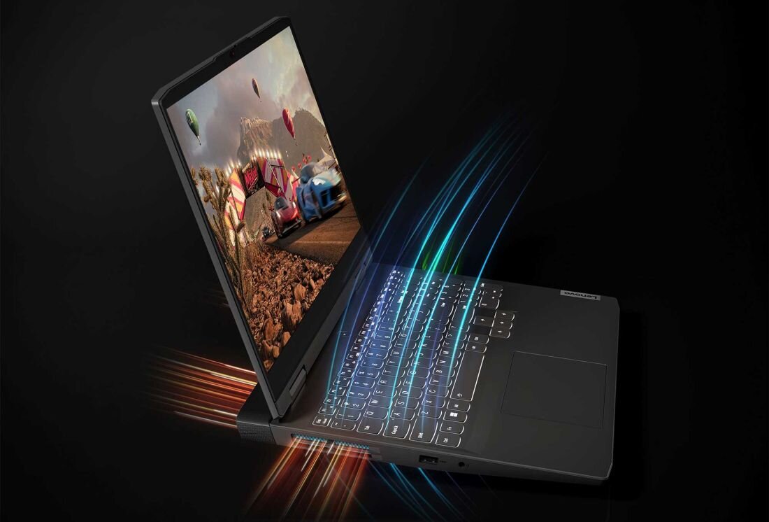 Laptop LENOVO IdeaPad Gaming 3 - system chłodzenia