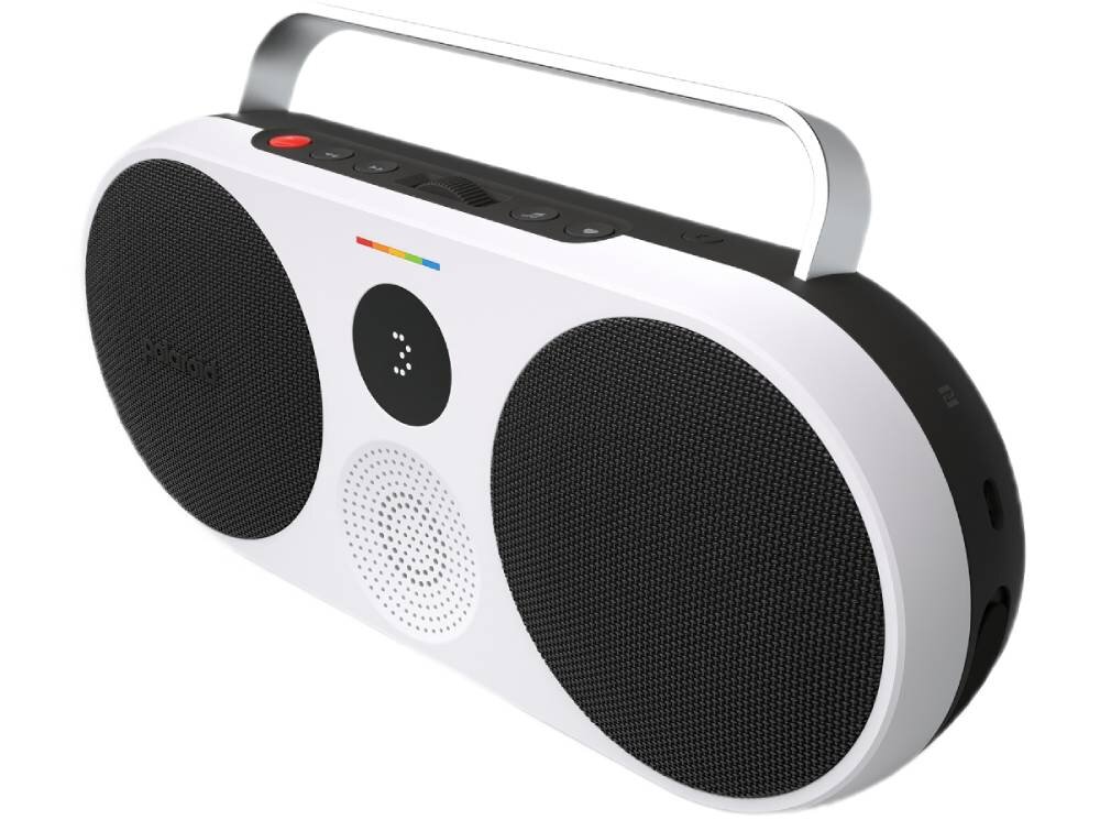Głośnik bezprzewodowy POLAROID P3 Czarno-biały łączność Bluetooth podłączenie technologia NFC gniazdo