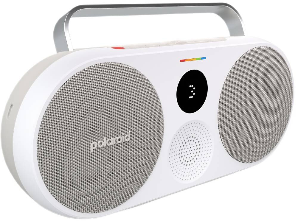 Głośnik bezprzewodowy POLAROID P3 Szary wygląd styl uchwyt wyświetlacz przyciski