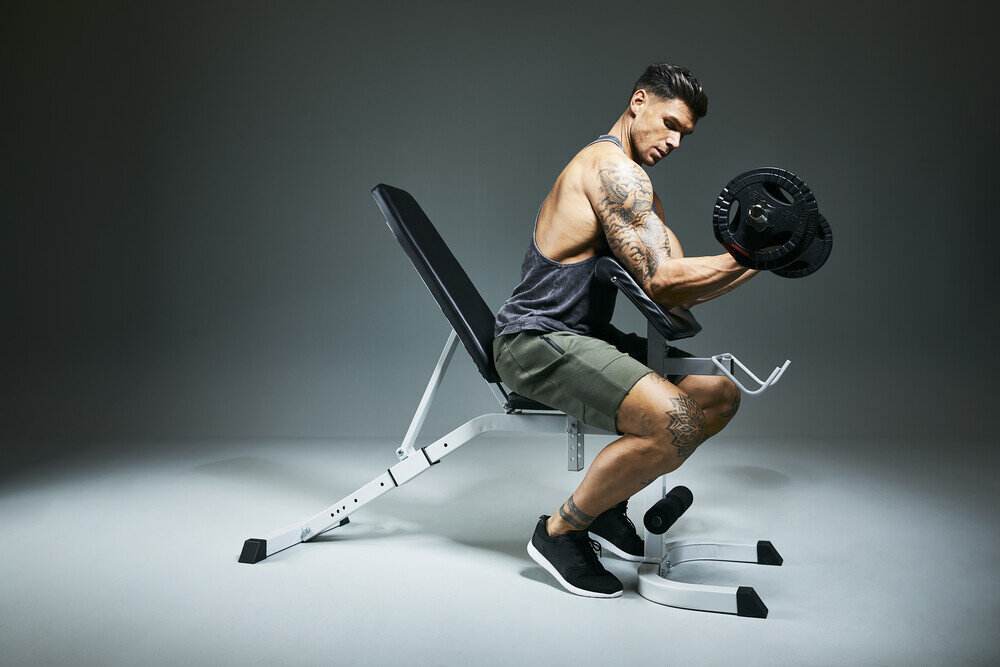 Regulowana ławka treningowa Gorilla Sports