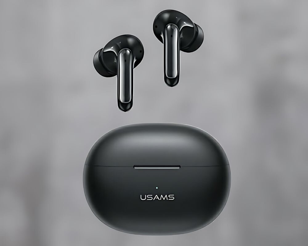 Słuchawki dokanałowe USAMS X-Don US-XD19 design komfort lekkość dźwięk jakość wrażenia słuchowe ergonomia lekkość sport aktywność podróże czas pracy działanie akumulator