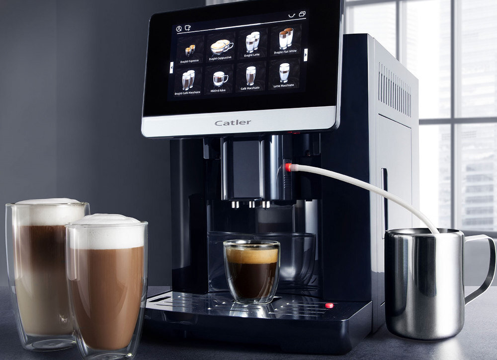 Ekspres do kawy CATLER EA 850 wygląd design prezentacja