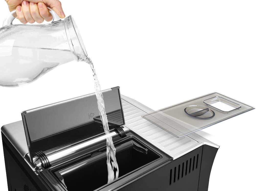 Ekspres CATLER EA 950 łatwe czyszczenie personalizacja regulacja temperatury napoju kontrola proces parzenie Wyjmowana jednostka zaparzania system czyszczenia higiena