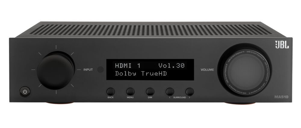 Amplituner JBL MA510 jakosc design miejsce 