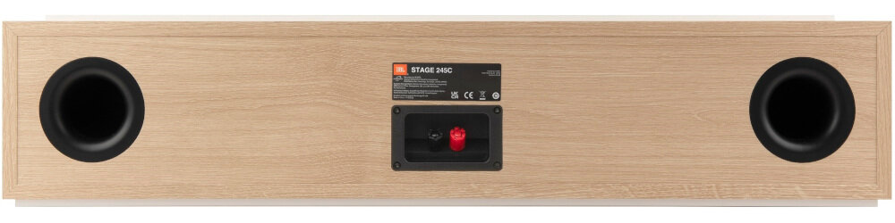 Głośnik centralny JBL Stage 2 245C - Porty Bass Reflex